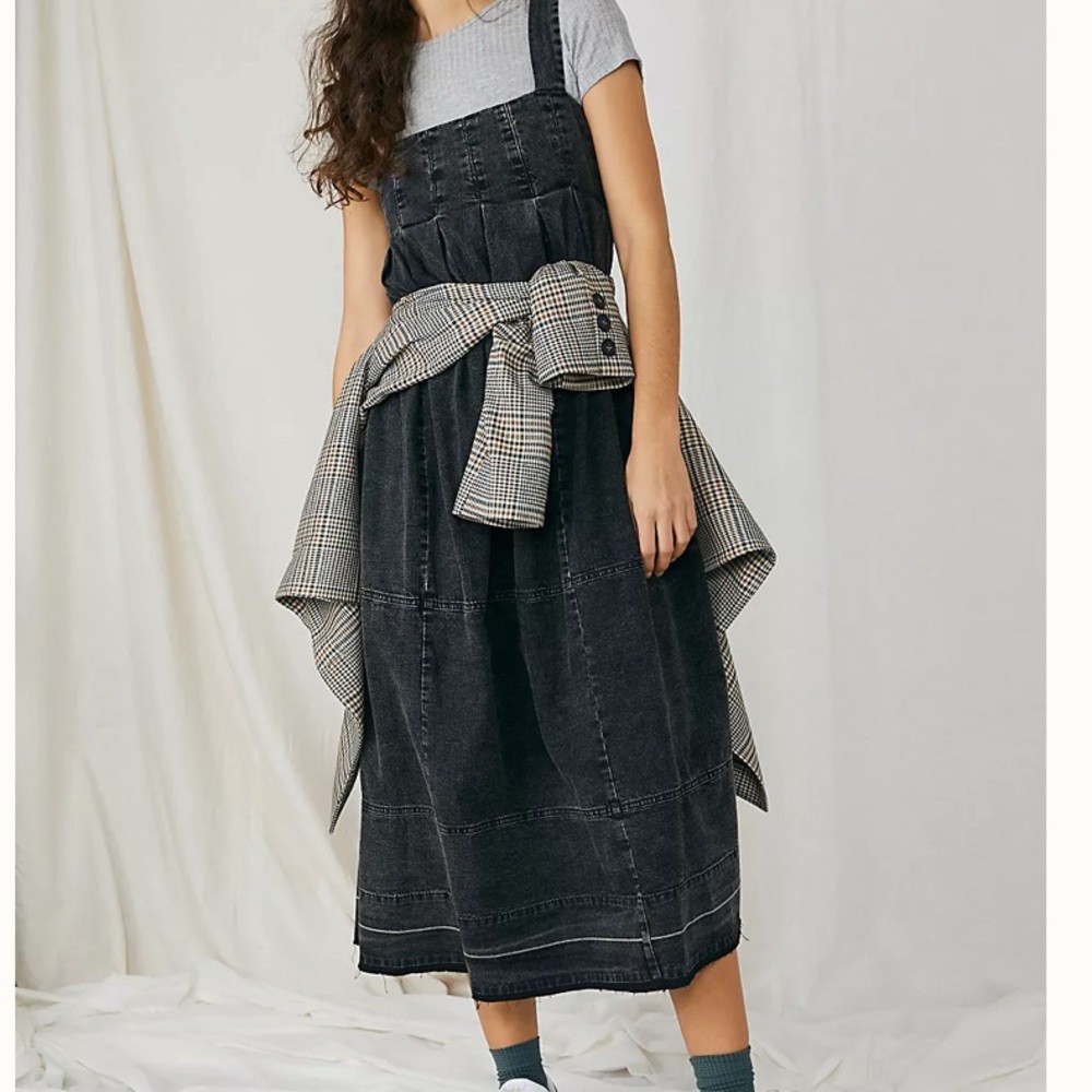 Pretty In Pleats Midi Dress - Free People